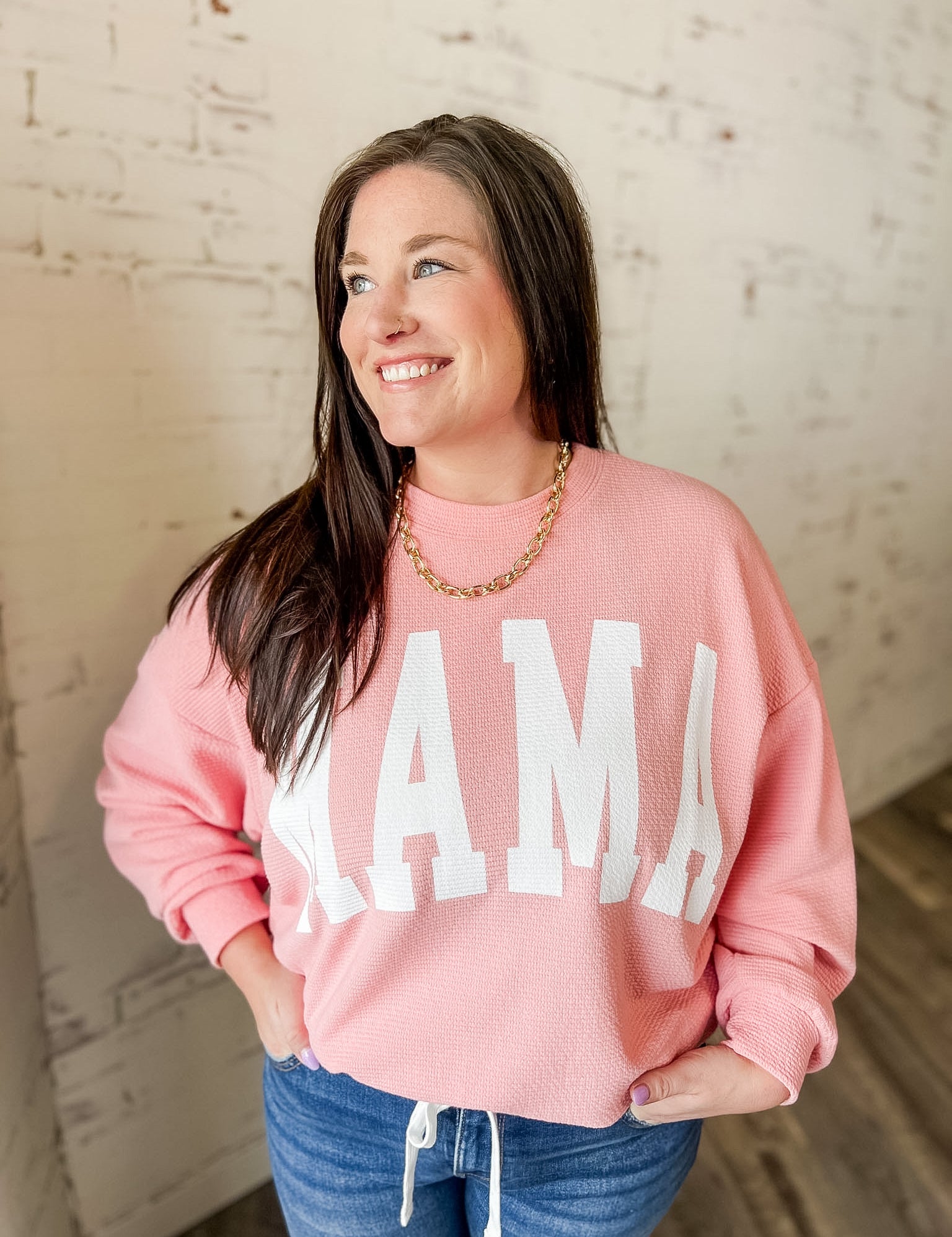 Mama Oversized Graphic Tee