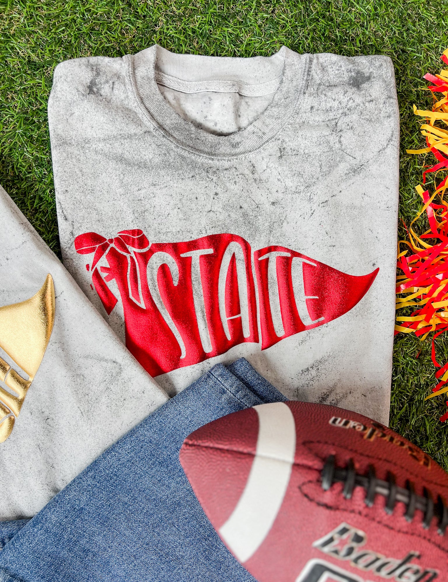 Game Day Glam Foil Tee