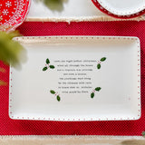 Night Before Christmas Platter | 14.5 x 9.5"