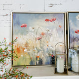 Blooms in the Meadow Framed Canvas I