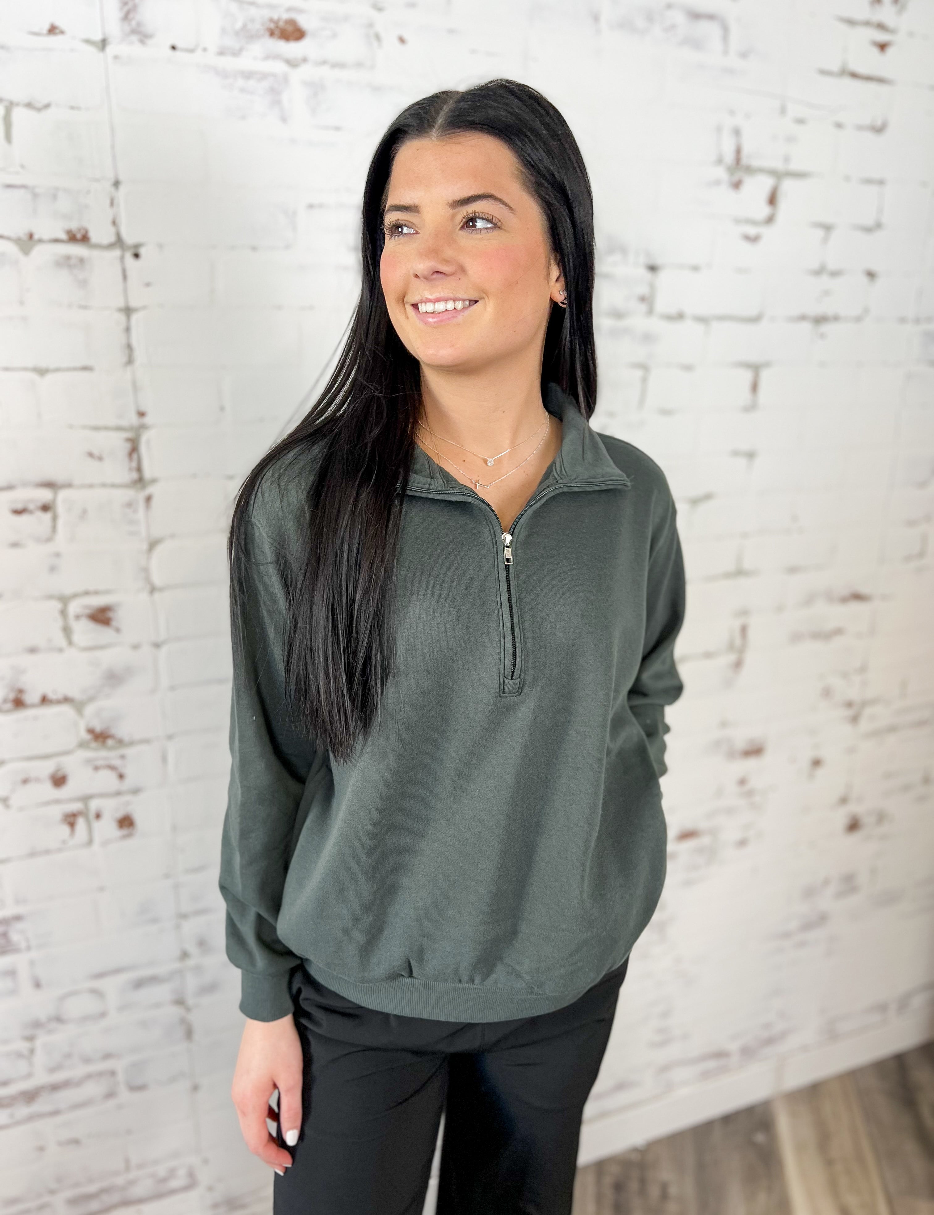 Half Zip Fleece Pullover