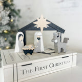 Wooden Nativity Storybook