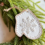 Mitten Carved Ornament