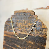 Stamped Chain Necklace