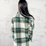 Plaid Shacket Top