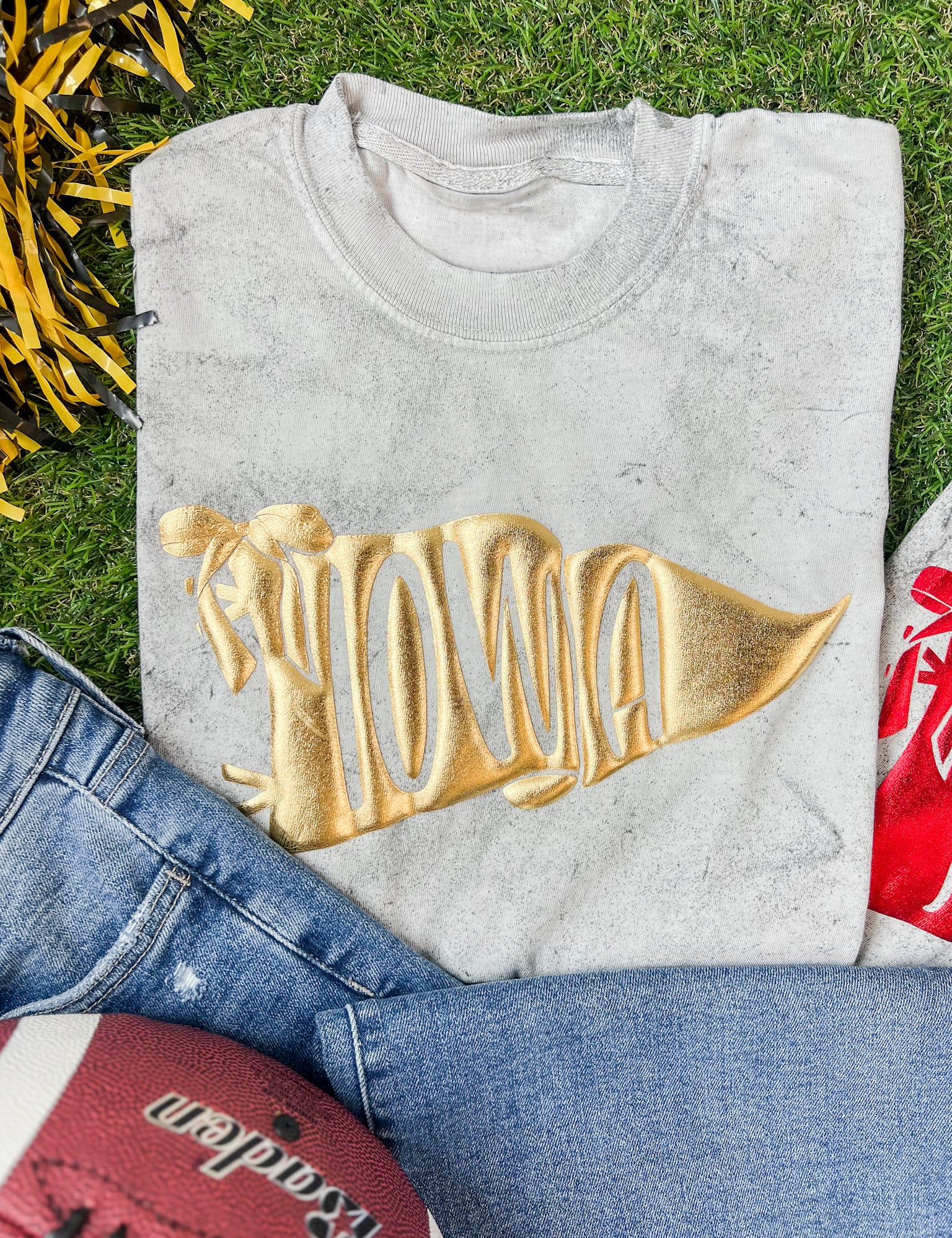 Game Day Glam Foil Tee