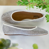 Crystal Glimmer Ballet Flats
