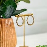 Detailed Hoop Earing