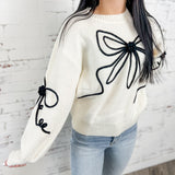 Bow Sweater Top