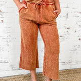 French Terry Palazzo Pant