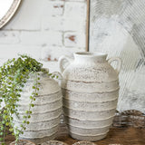 Terracotta Vase | 11", 9"