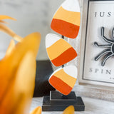10” Stacked Candy Corn