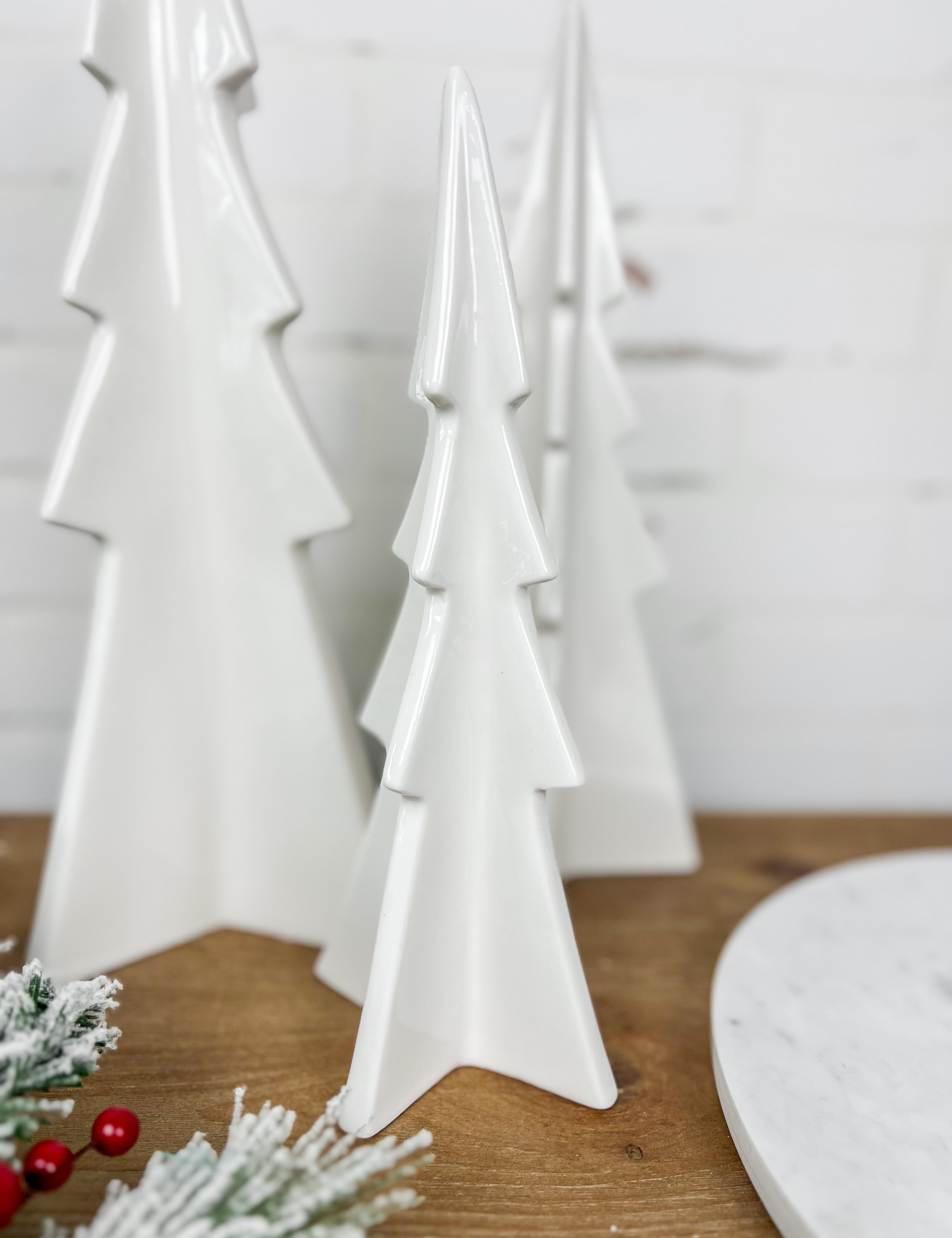 Ceramic Holiday Trees