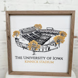 Sketch Kinnick Stadium