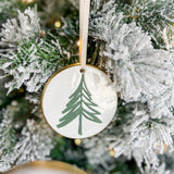 Flat Tree Ornament