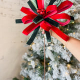 22" Holiday Loop Flower Stem