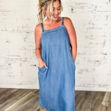 Easy Does It Chambray Midi