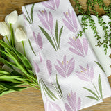 Tulips Bulbs Tea Towel