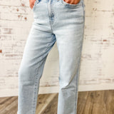 Slim Wide Leg Cropped Jeans