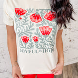 Joyful In Hope Graphic Tee