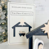 Wooden Nativity Storybook