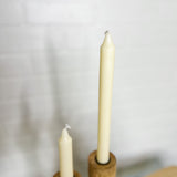 Tall Ivory Taper candles