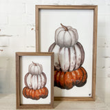 10x16" Pumpkin Stack