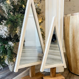 Wooden Mirror/Glass Tree