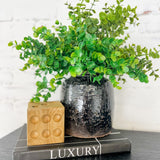 Black Ceramic Vase