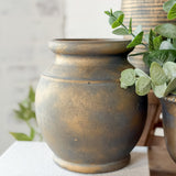 Antique Bronze Urn Planter | 6.7"