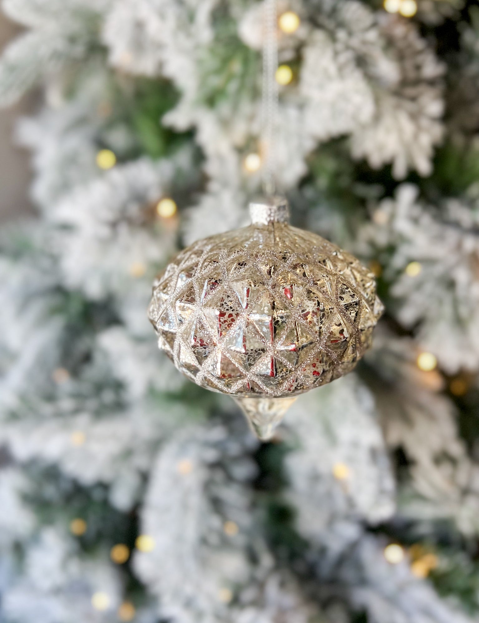Mercury  Glass Ornament