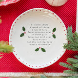 8" Christmas Sharing Plate