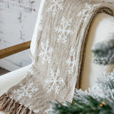 Cotton Snowflake Throw Snowflake | 60x50"