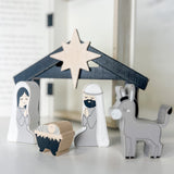 Wooden Nativity Storybook