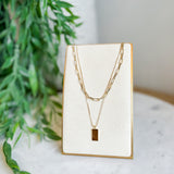 Layered Pendant Necklace