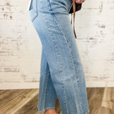 High Rise Baggy Wide Jeans