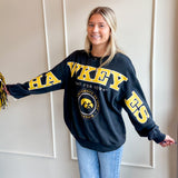 Iowa Philly Split Crewneck Long Sleeve
