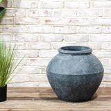 15" Charcoal Round Pot