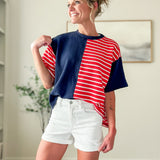 Stripes Boxy Top