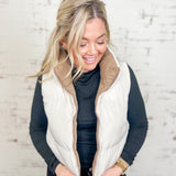 Reversible Zip Up Vest