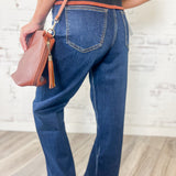 90s Loose High Rise Dark Jeans