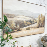 Golden Valley Wood-Framed Canvas