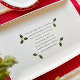 Night Before Christmas Platter | 14.5 x 9.5"