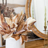 Autumn Magnolia Leaf Pick 19"