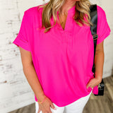 Hot Pink Hustle Top
