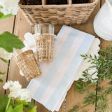 Summer Bold Blue Tea Towel