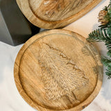 Tree And Snowflake Trivet