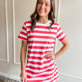 Stripe Shirt Dress