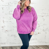 Washed Cozy Crewneck Sweatshirt