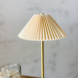 Rechargeable Gold LED Lamp